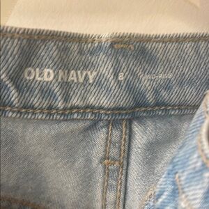 Old Navy Sky Blue Denim Skirt